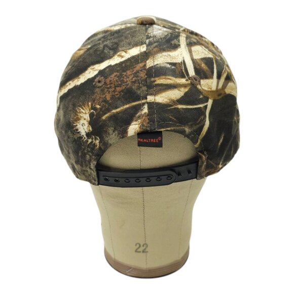 Realtree Chickasaw Equipment Camo Snapback Cap Trucker Baseball Hunting Hat - Picture 4 of 14